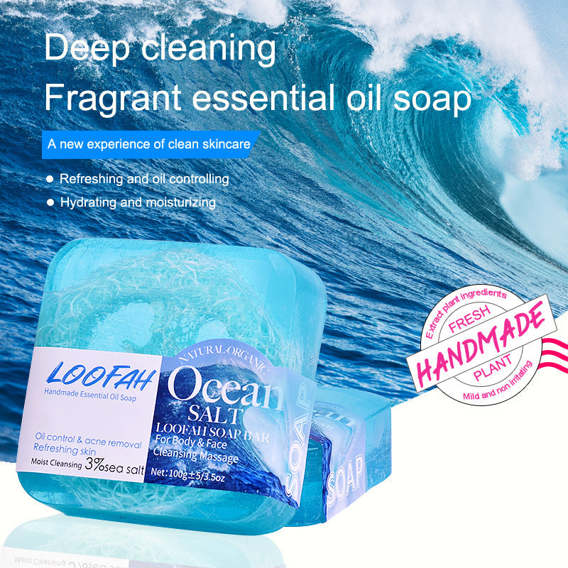Sea Salt Luffa Soap