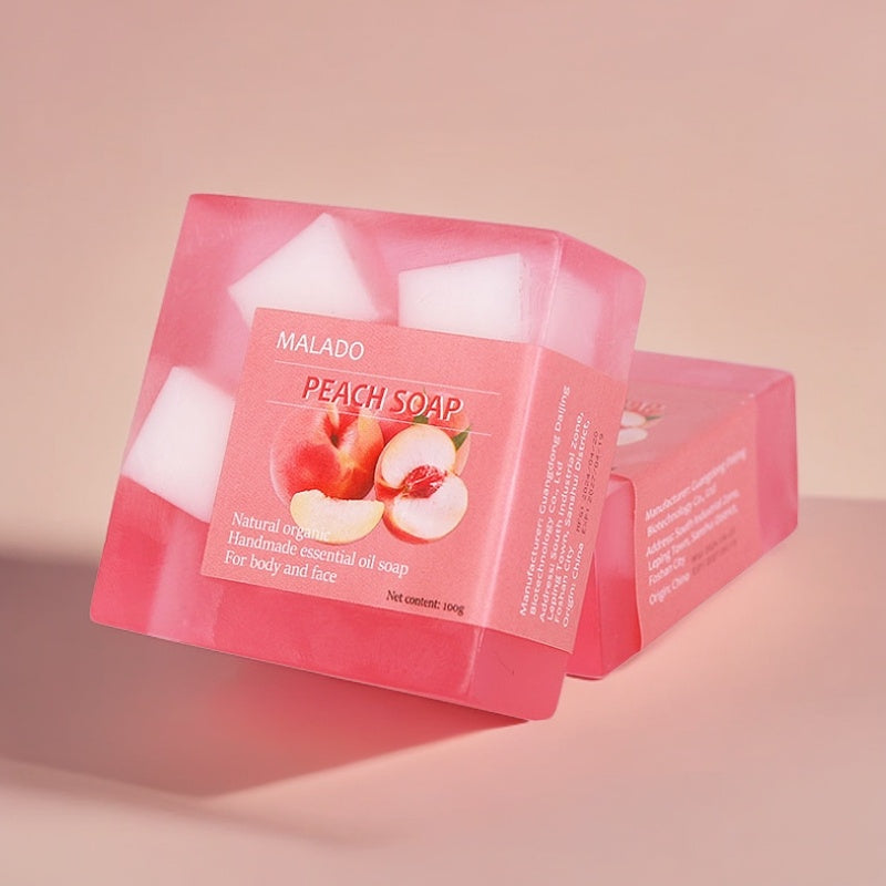 Peach Chunk Fruit Soap