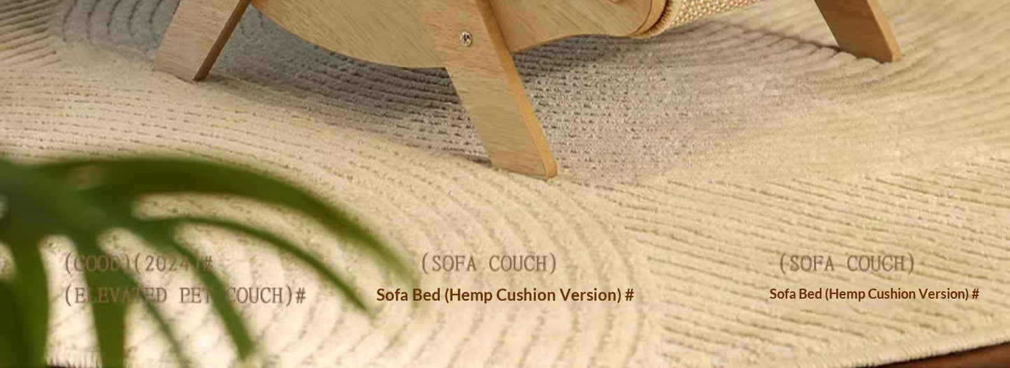 Sisal Cat Scratcher Bed Lounge, Wear-Resistant Low-Shedding Toy