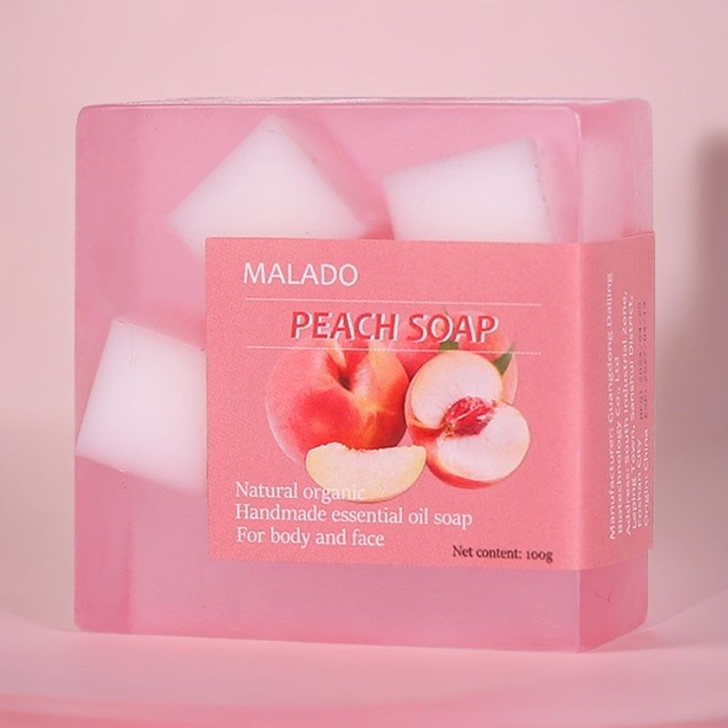 Peach Chunk Fruit Soap