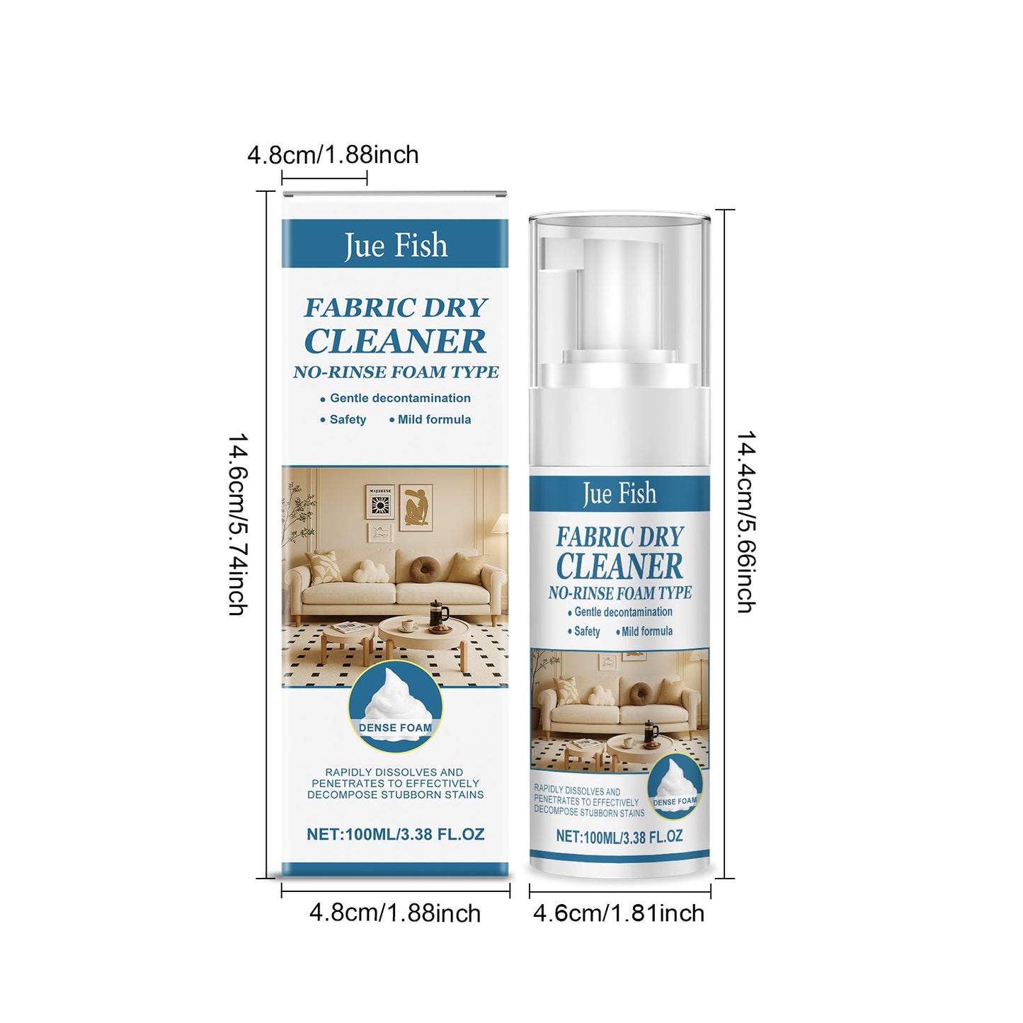 Fabric Sofa Cleaner 1 0 0ml1box