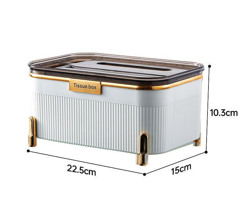 Light Luxury Tissue Box Tissue Paper Household Nordic Simple Storage