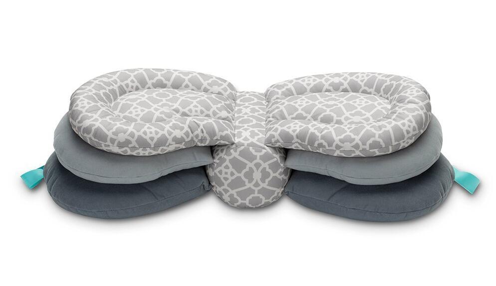 Anti-Reflux Mattress with Baby Pillow and Nursing Cushion