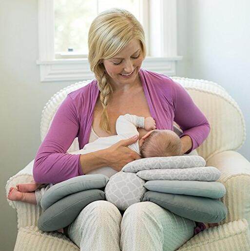 Anti-Reflux Mattress with Baby Pillow and Nursing Cushion