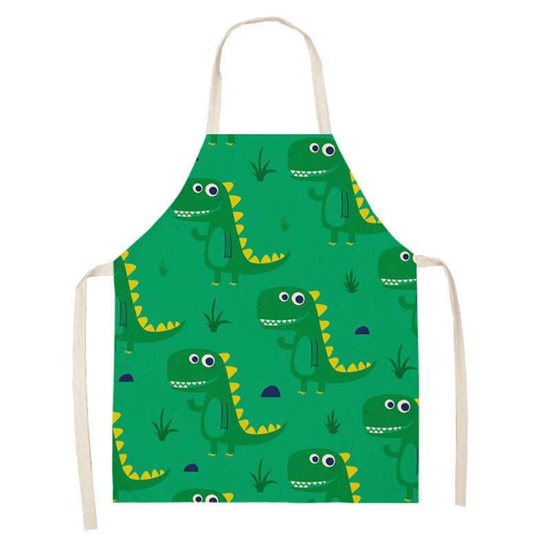 Cotton And Linen Kitchen Household Daily Use Sleeveless Coverall
