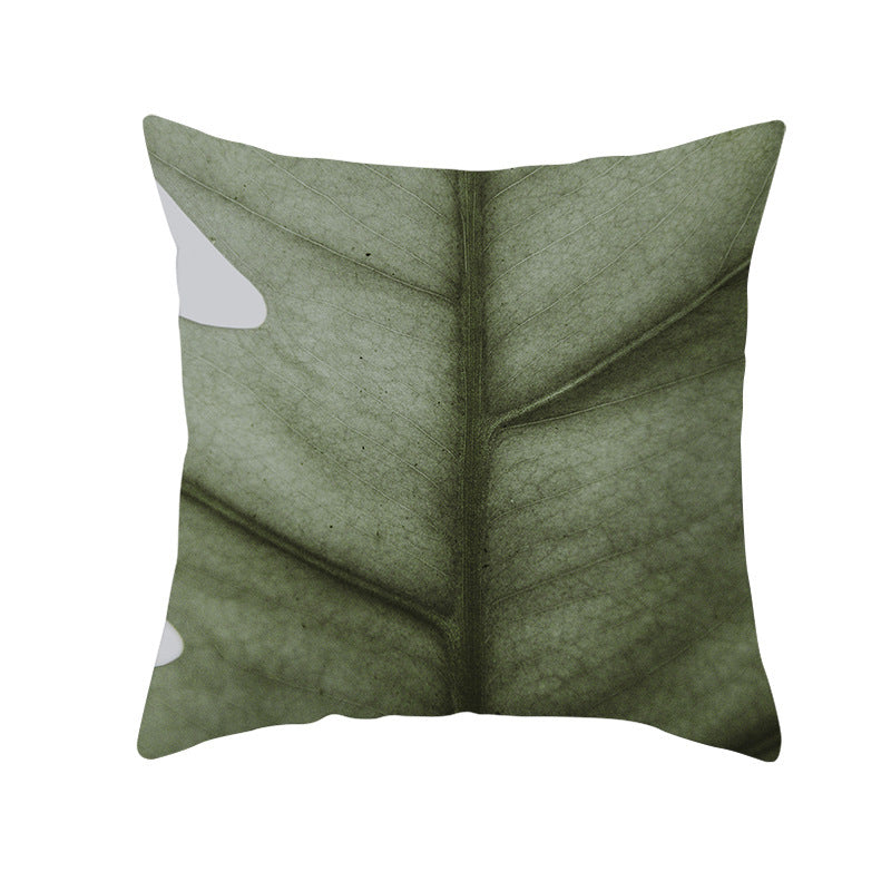 Tropical Plants Pillowcase Decor