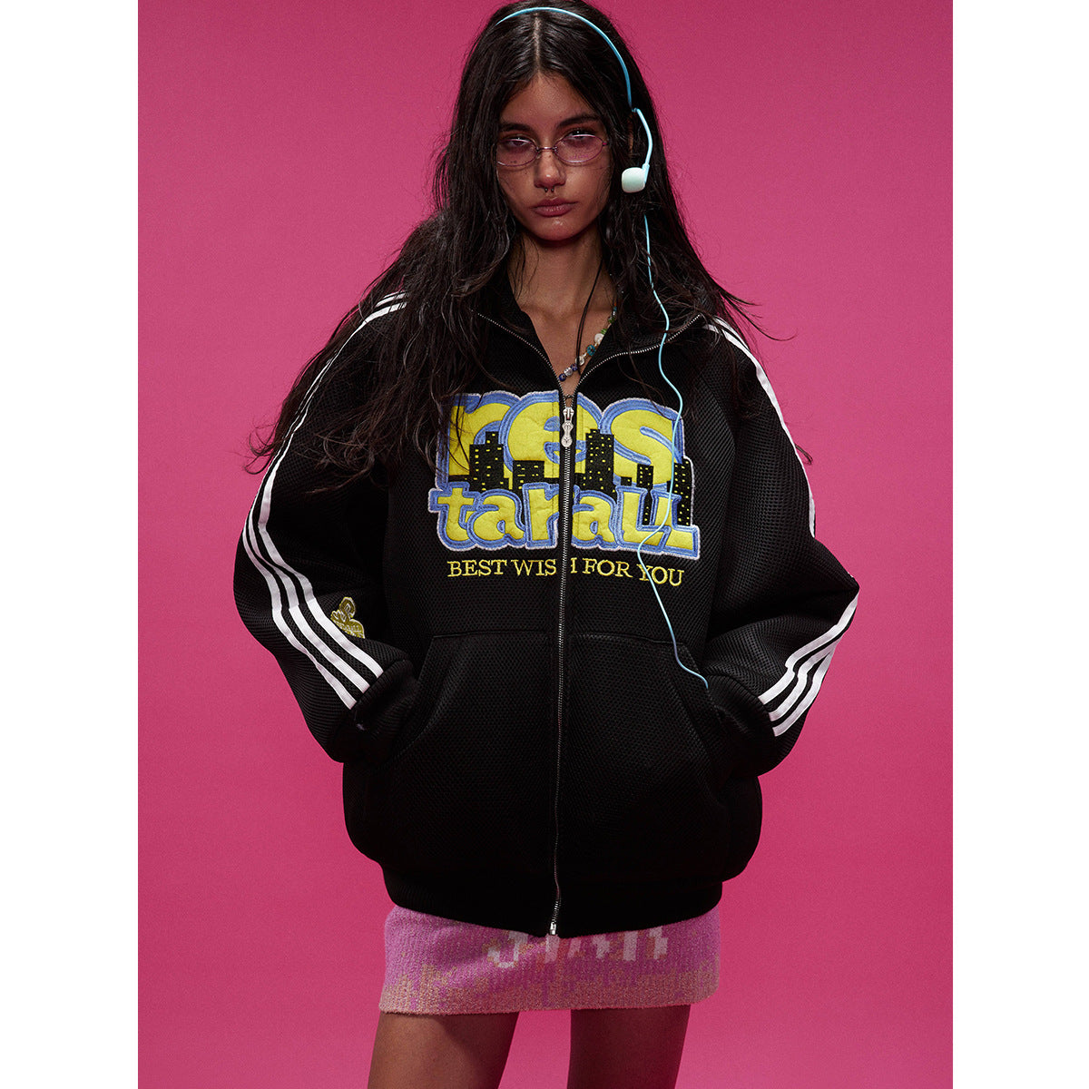 Cotton College Style Hooded Cotton-padded Coat