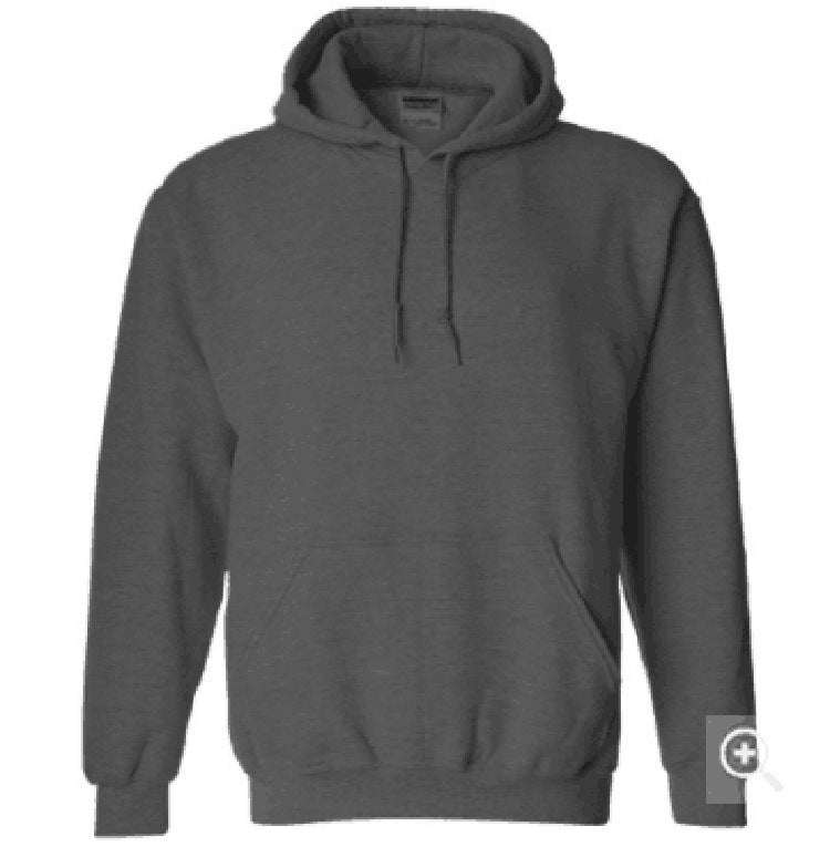 Hooded Pullover Brushed Sweatshirt Workwear