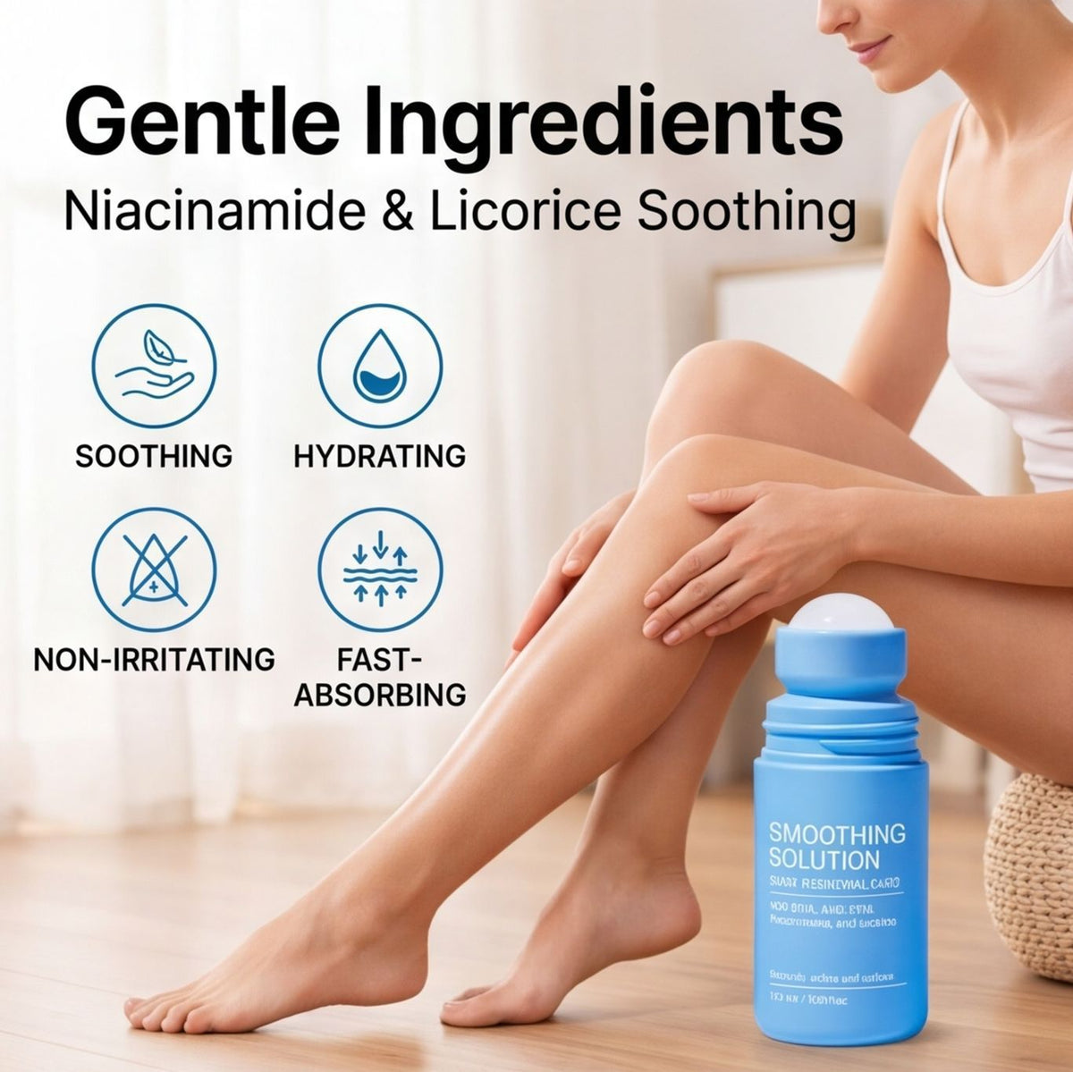 Free Rolling Soft Hair Removal Care Solution