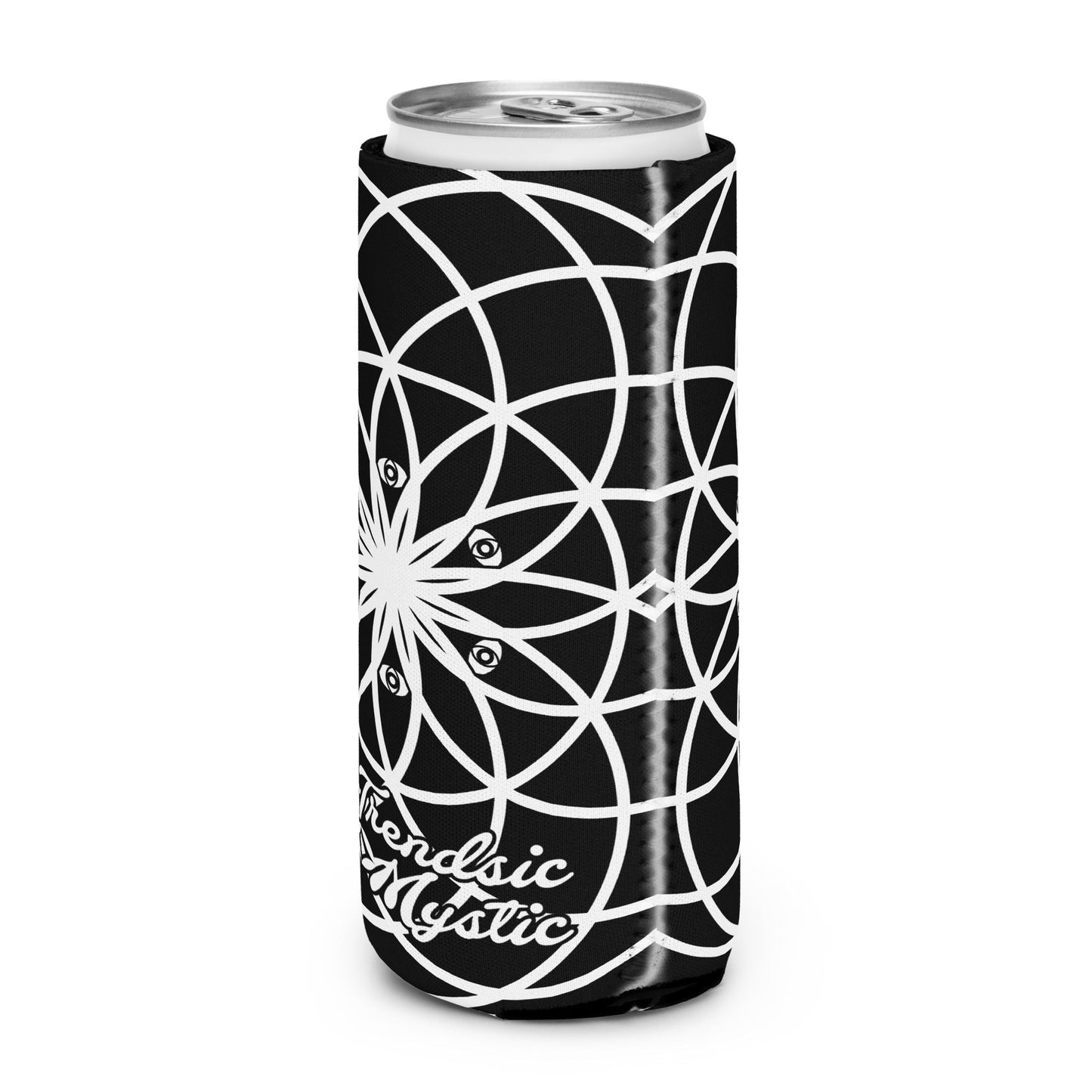 Mystic Koozie Eyez | Sacred Geometry Can Cooler