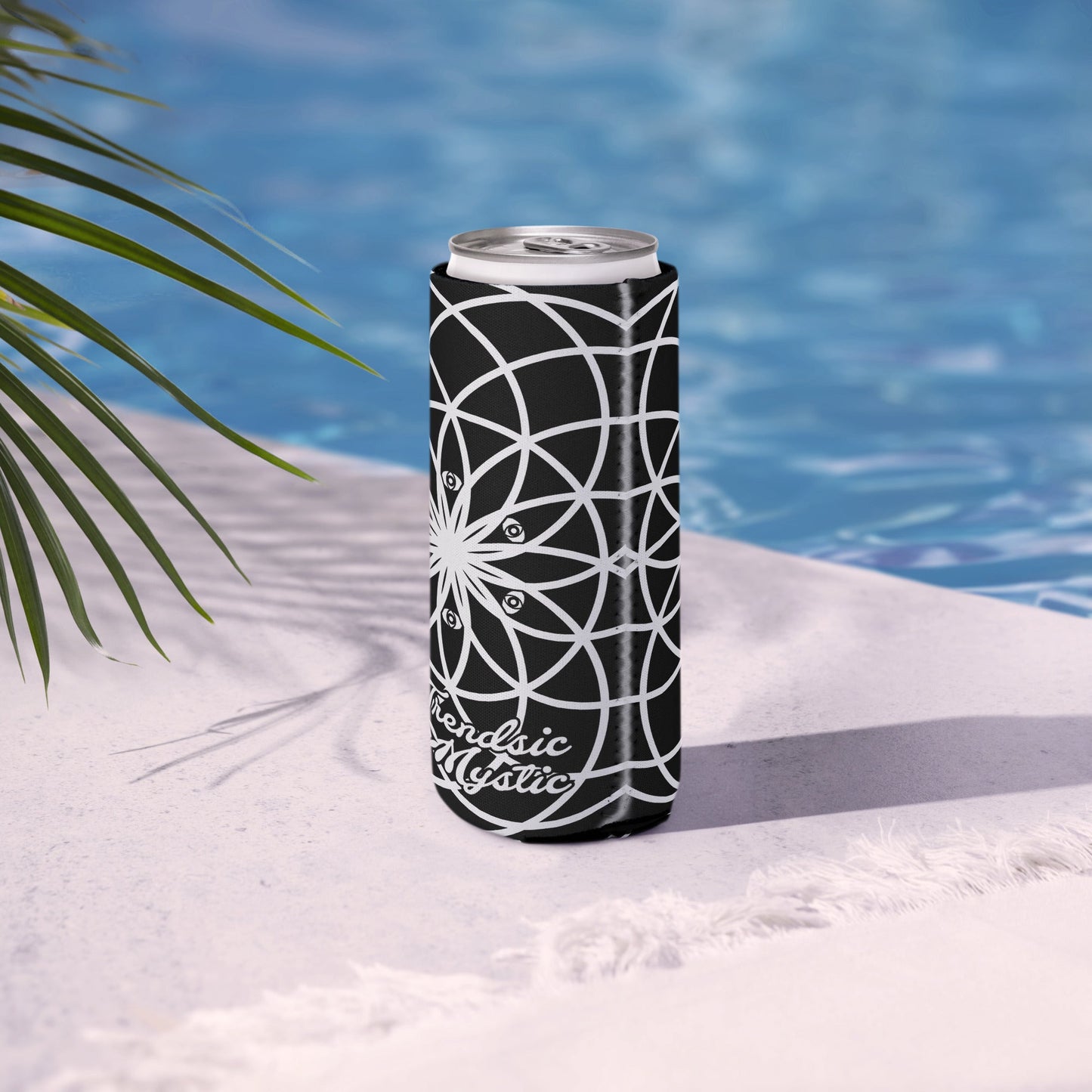 Mystic Koozie Eyez | Sacred Geometry Can Cooler