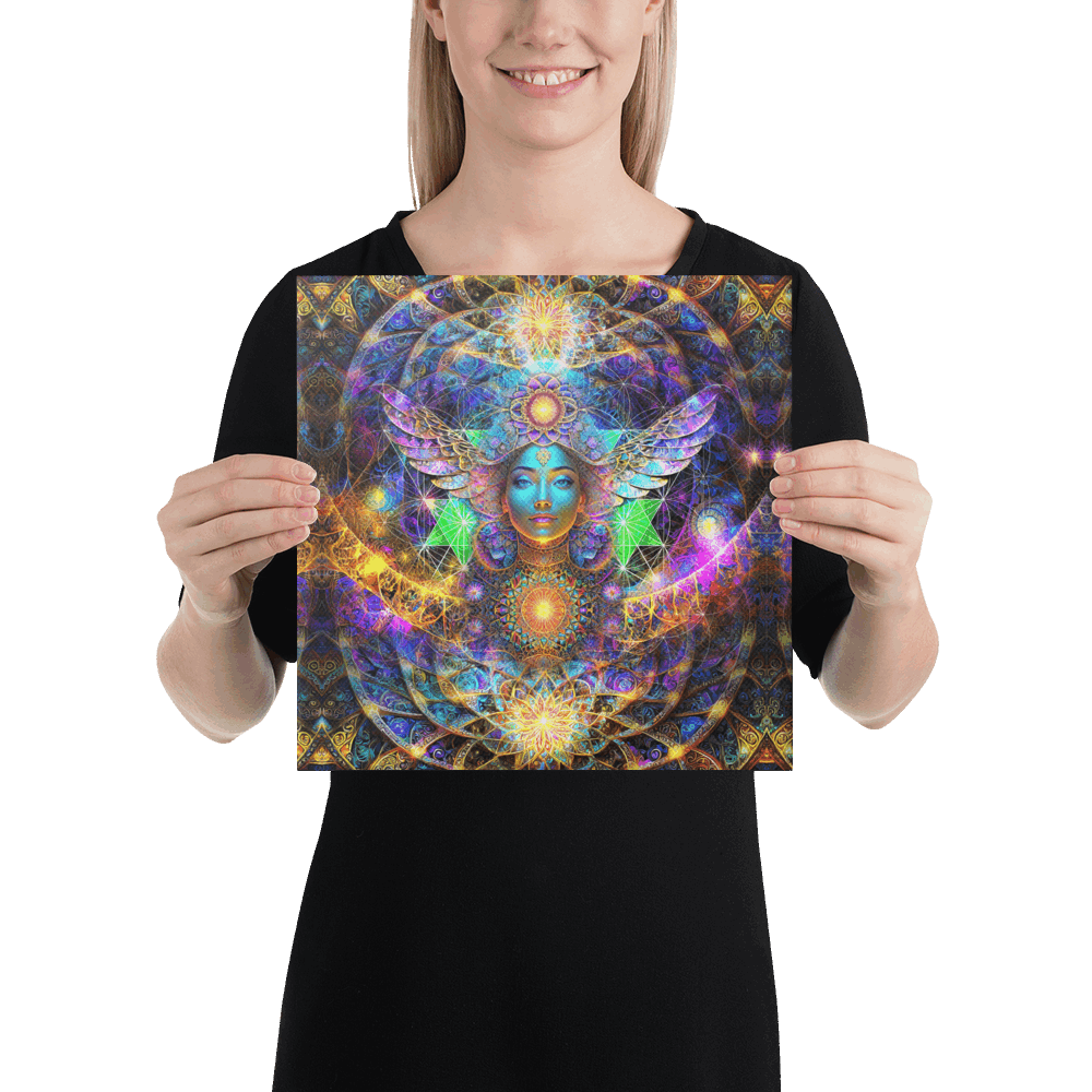 Healing Wellness Deity | Sacred Canvas Print