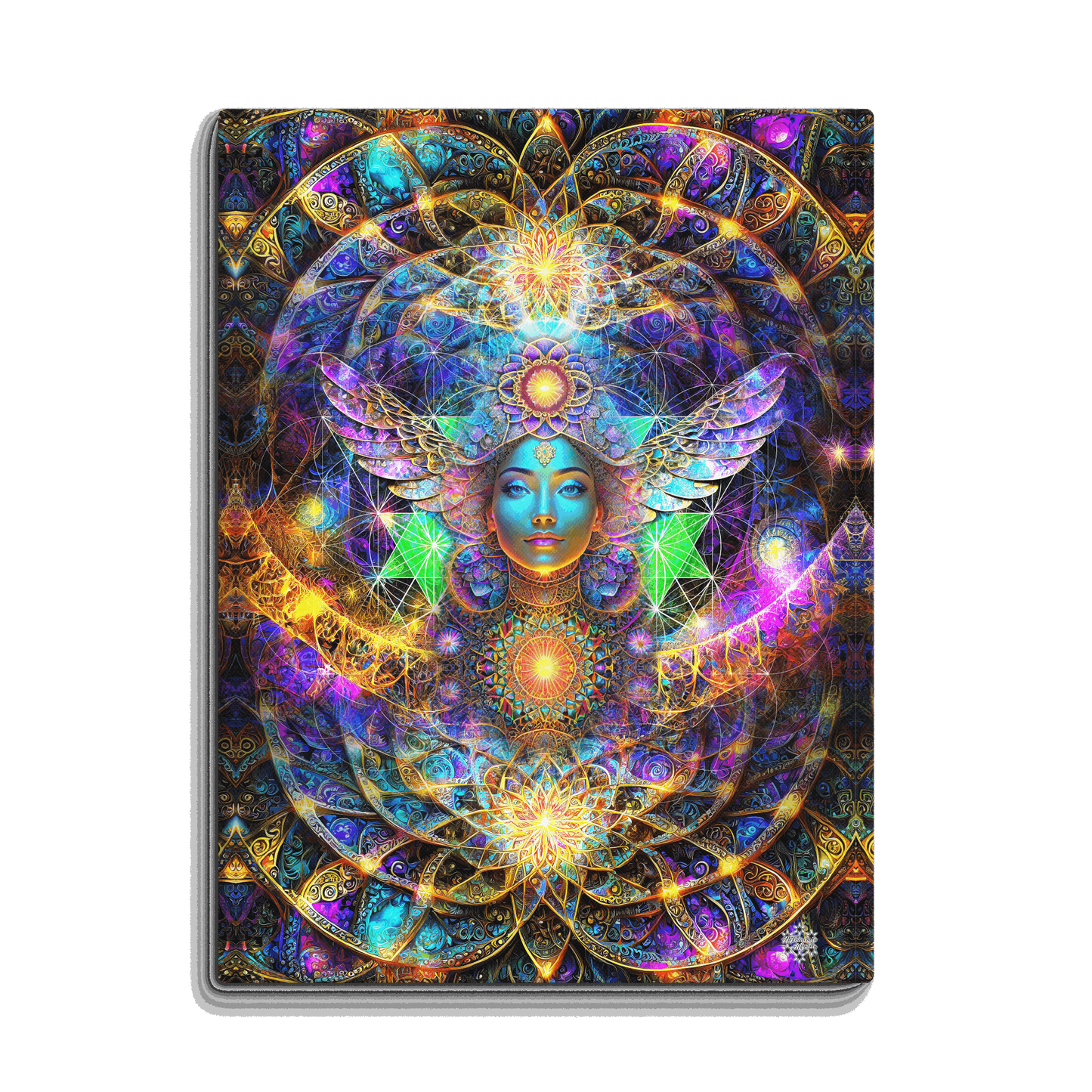 Healing Wellness Deity | Sacred Canvas Print