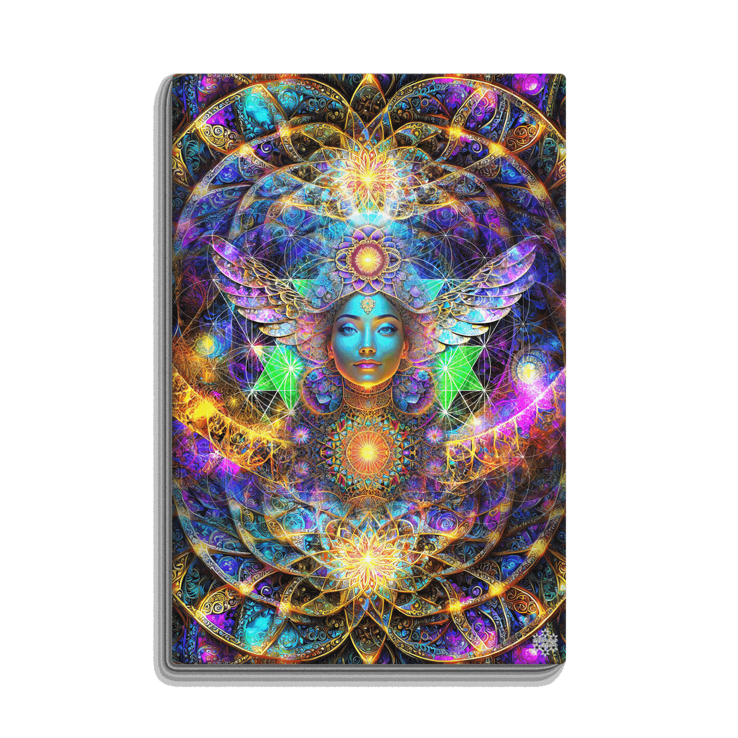 Healing Wellness Deity | Sacred Canvas Print