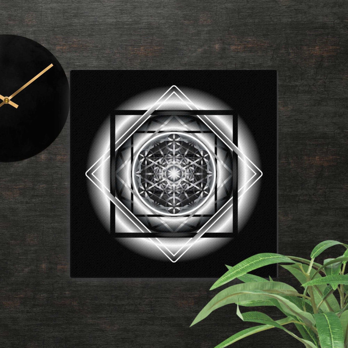 Melchizedek | Black & White Canvas