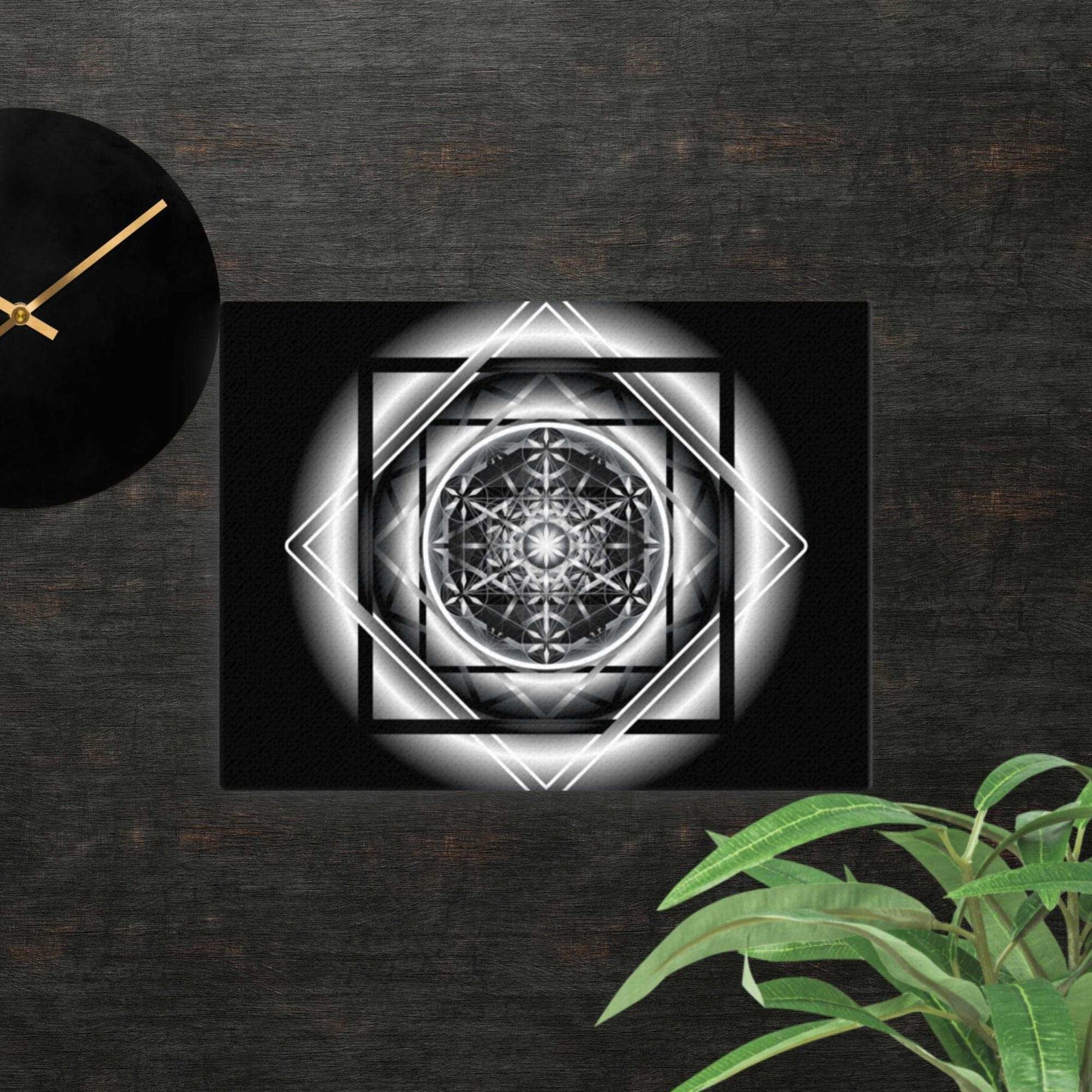 Melchizedek | Black & White Canvas