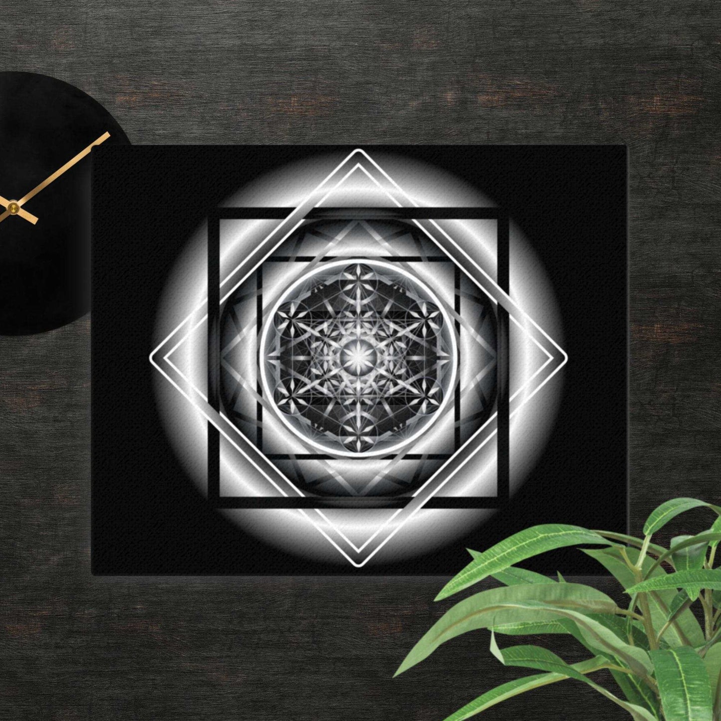 Melchizedek | Black & White Canvas