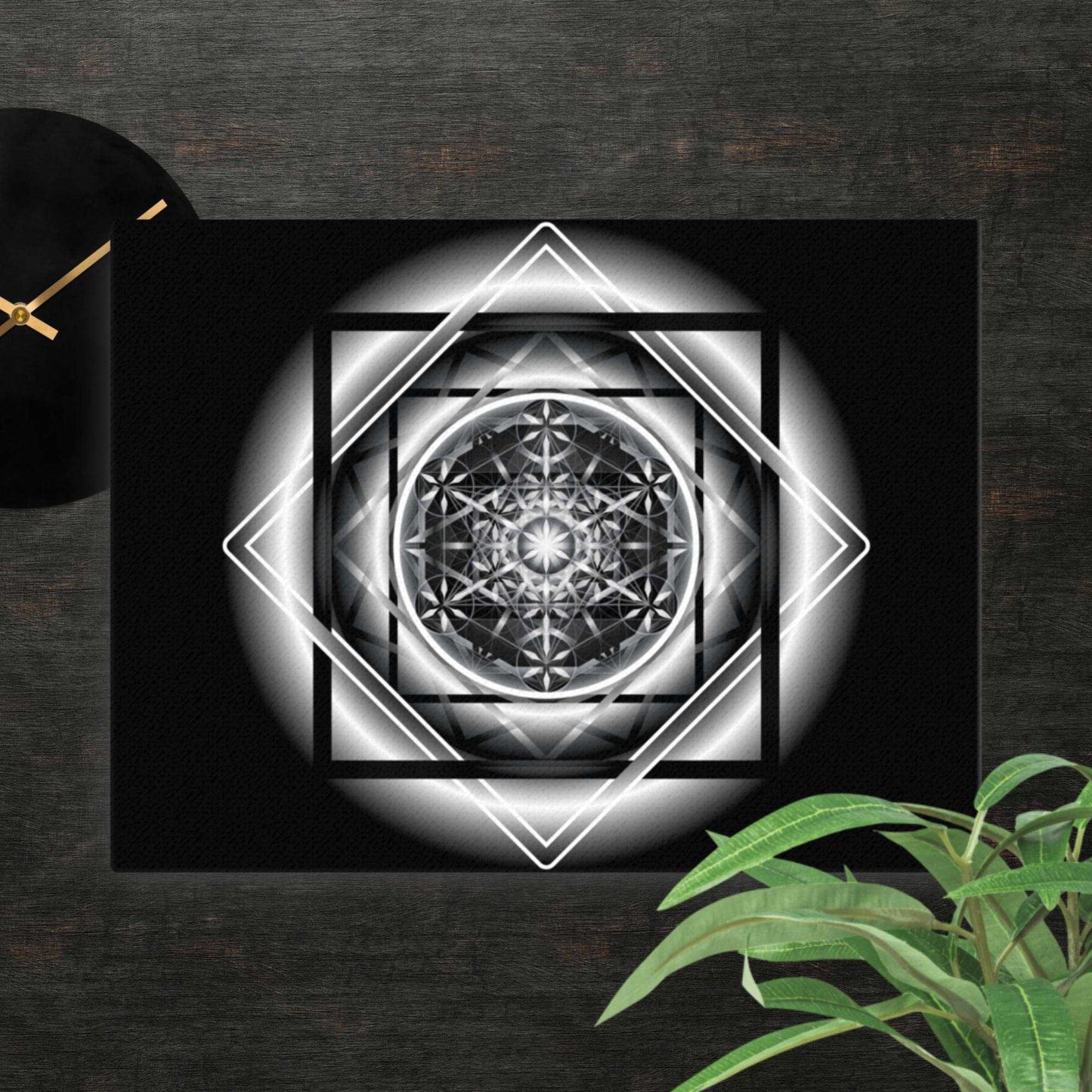 Melchizedek | Black & White Canvas