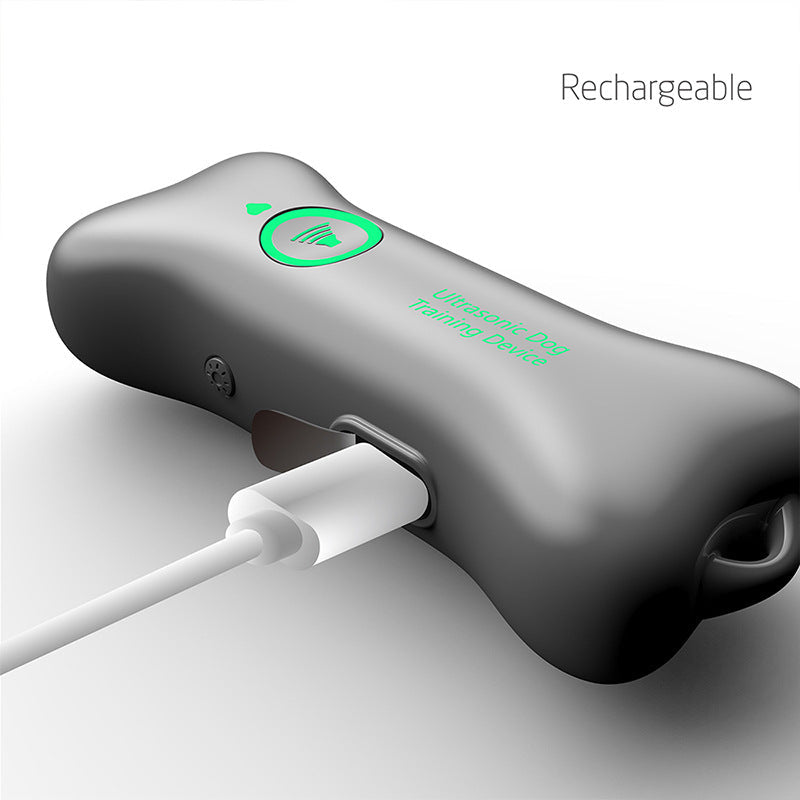 Portable Handheld Ultrasonic Anti-Bark Dog Repellent & Trainer