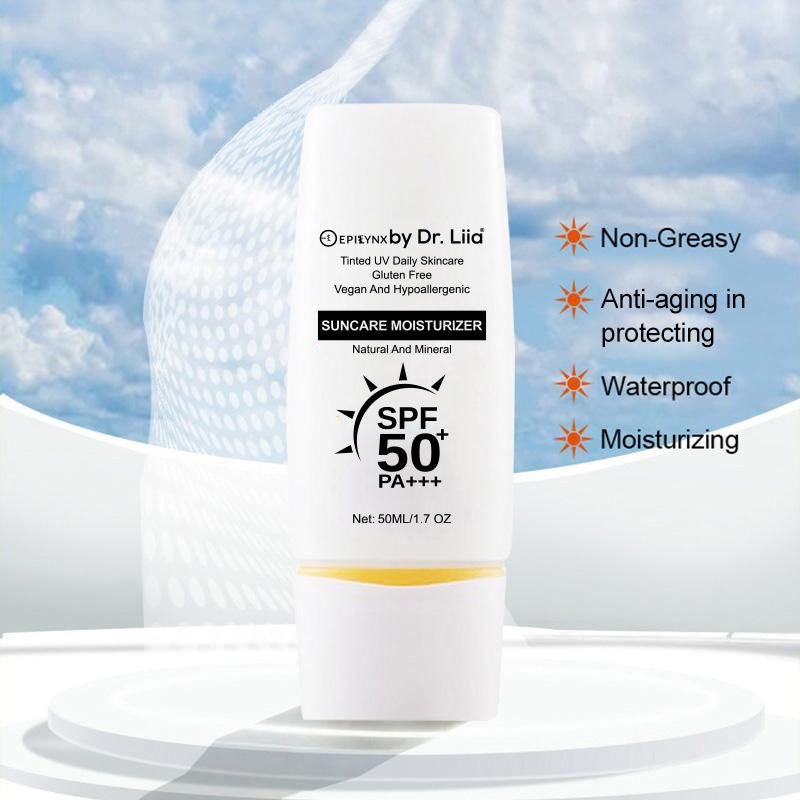 Illuminating Mineral Sunscreen SPF 50 – Vegan, Gluten-Free Moisturizing Sun Care for Sensitive Skin