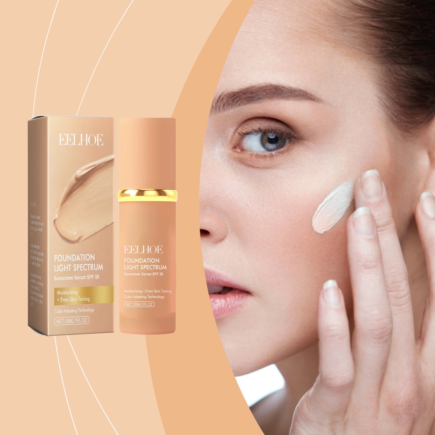 Concealing Color-Changing Foundation