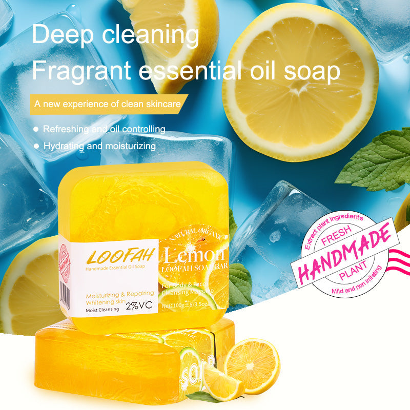 Lemon And Loofah Soap