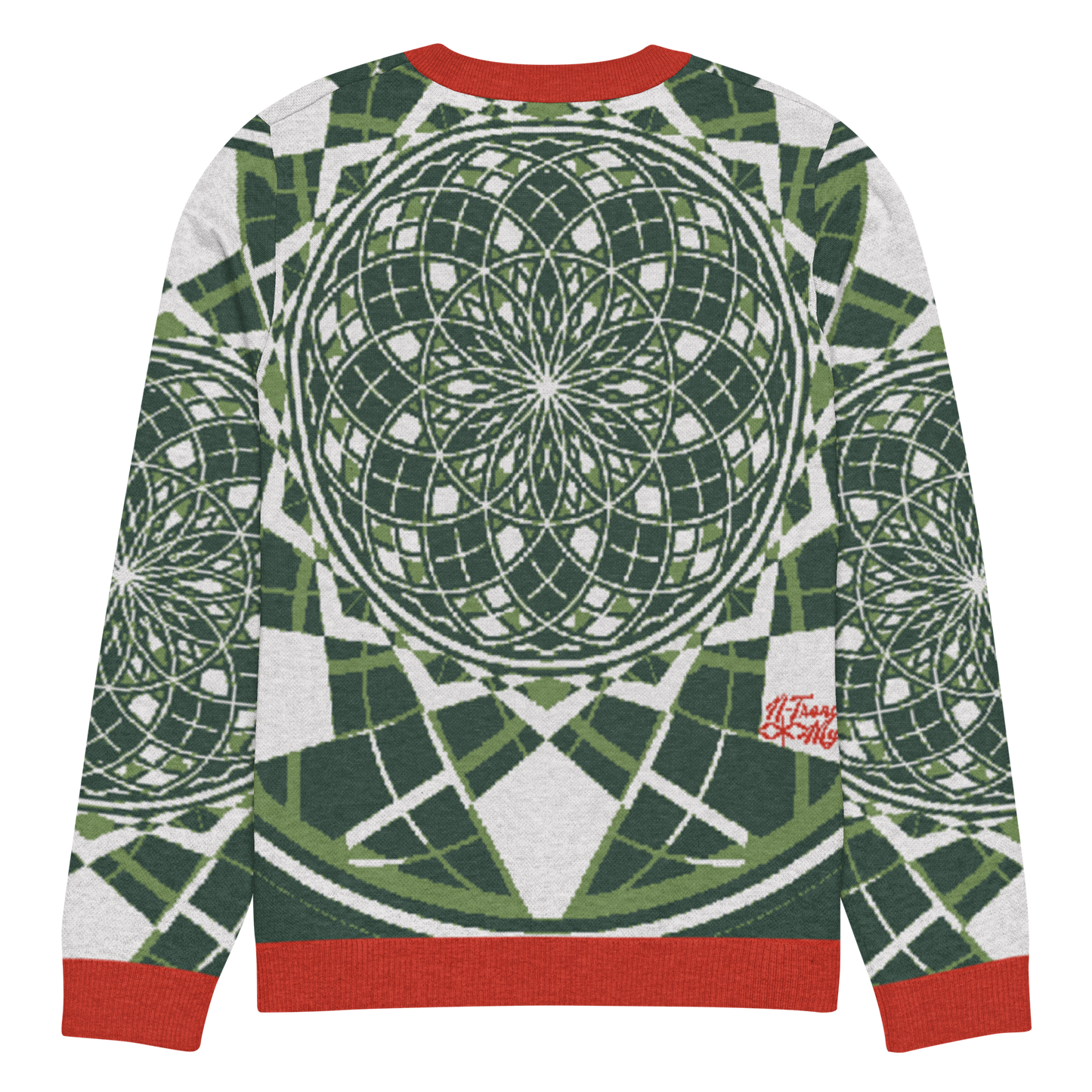 Mystic Metamorphic Candy | Knitted Crew Neck Sweater