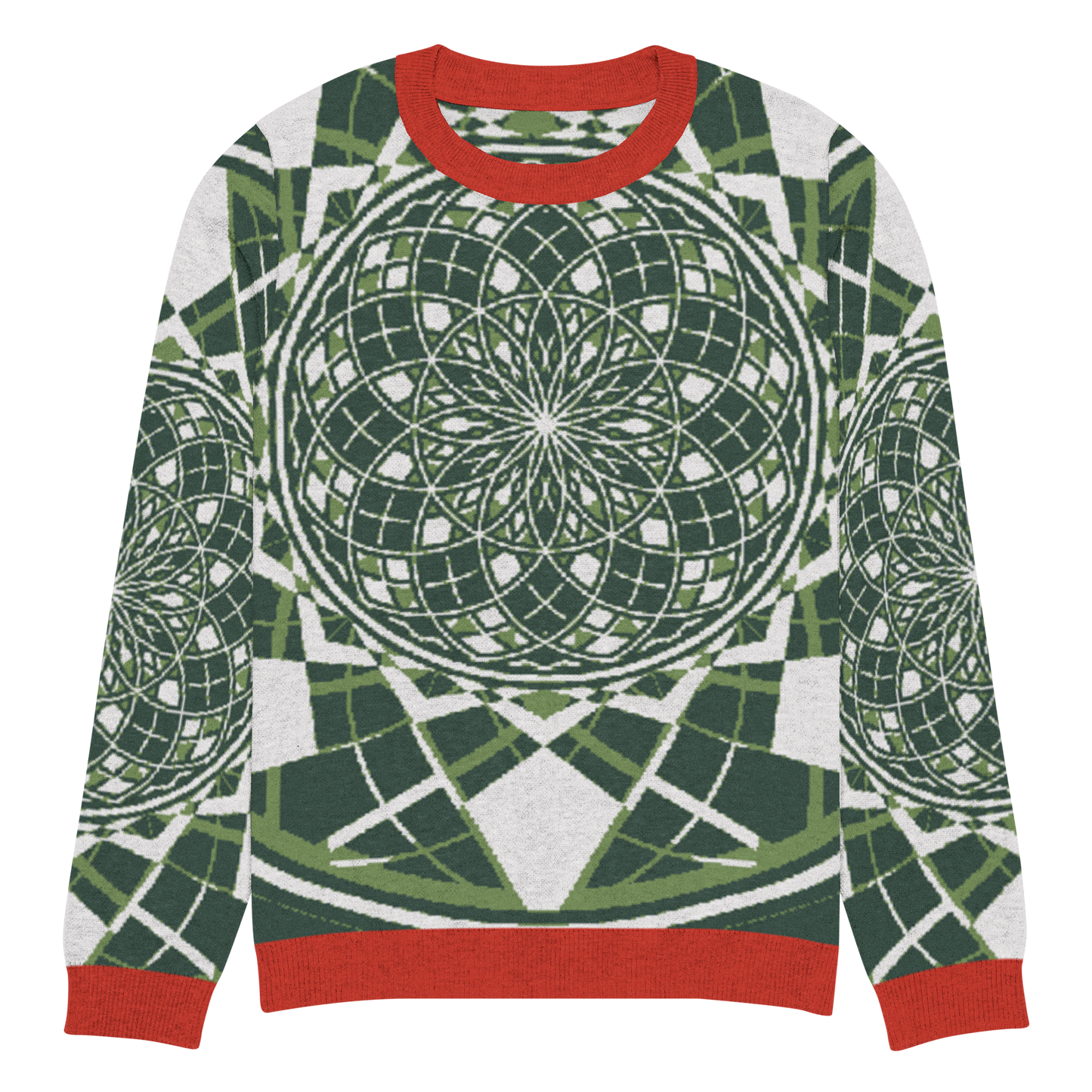Mystic Metamorphic Candy | Knitted Crew Neck Sweater