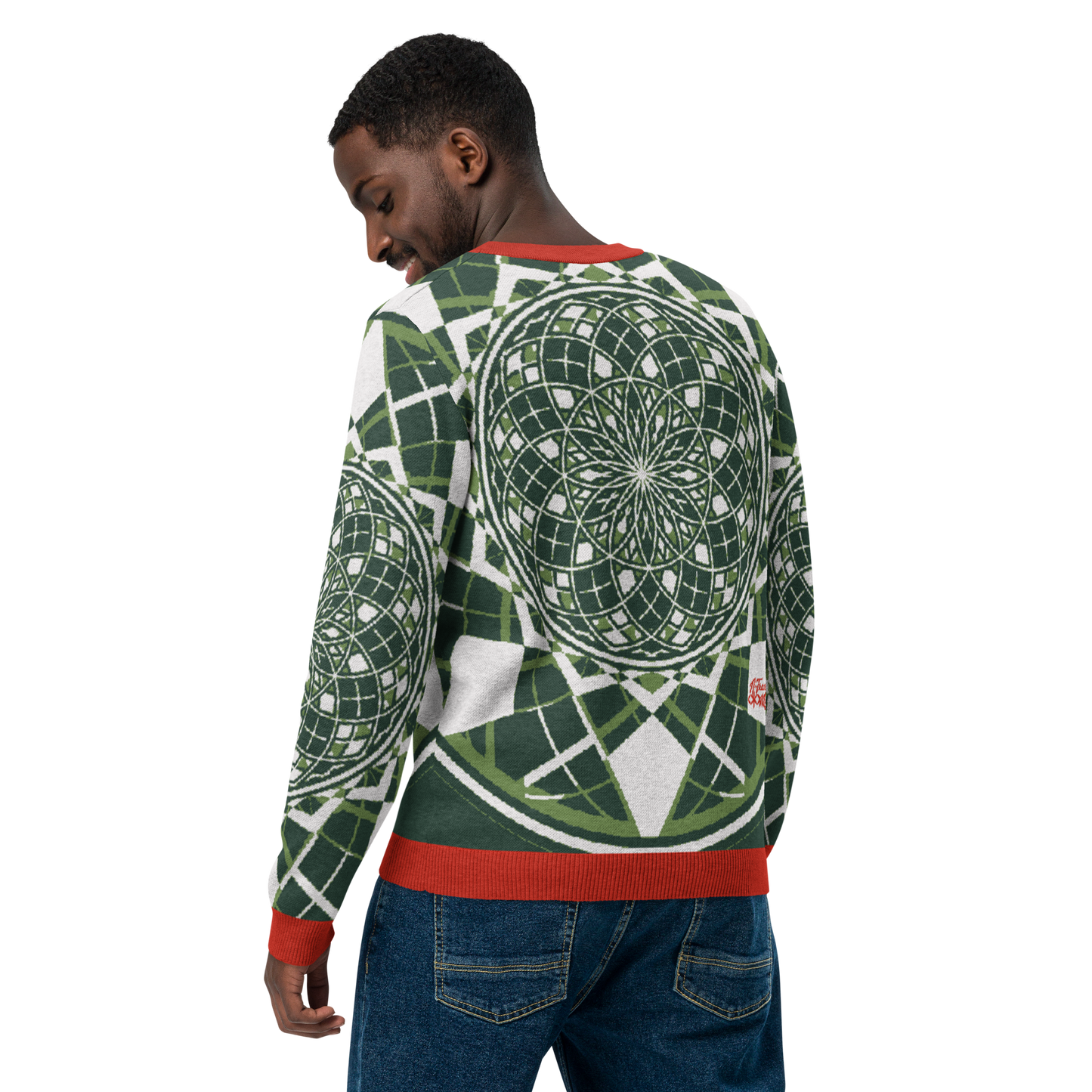 Mystic Metamorphic Candy | Knitted Crew Neck Sweater