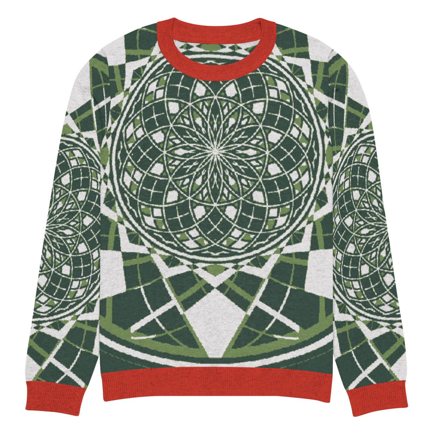 Mystic Metamorphic Candy | Knitted Crew Neck Sweater