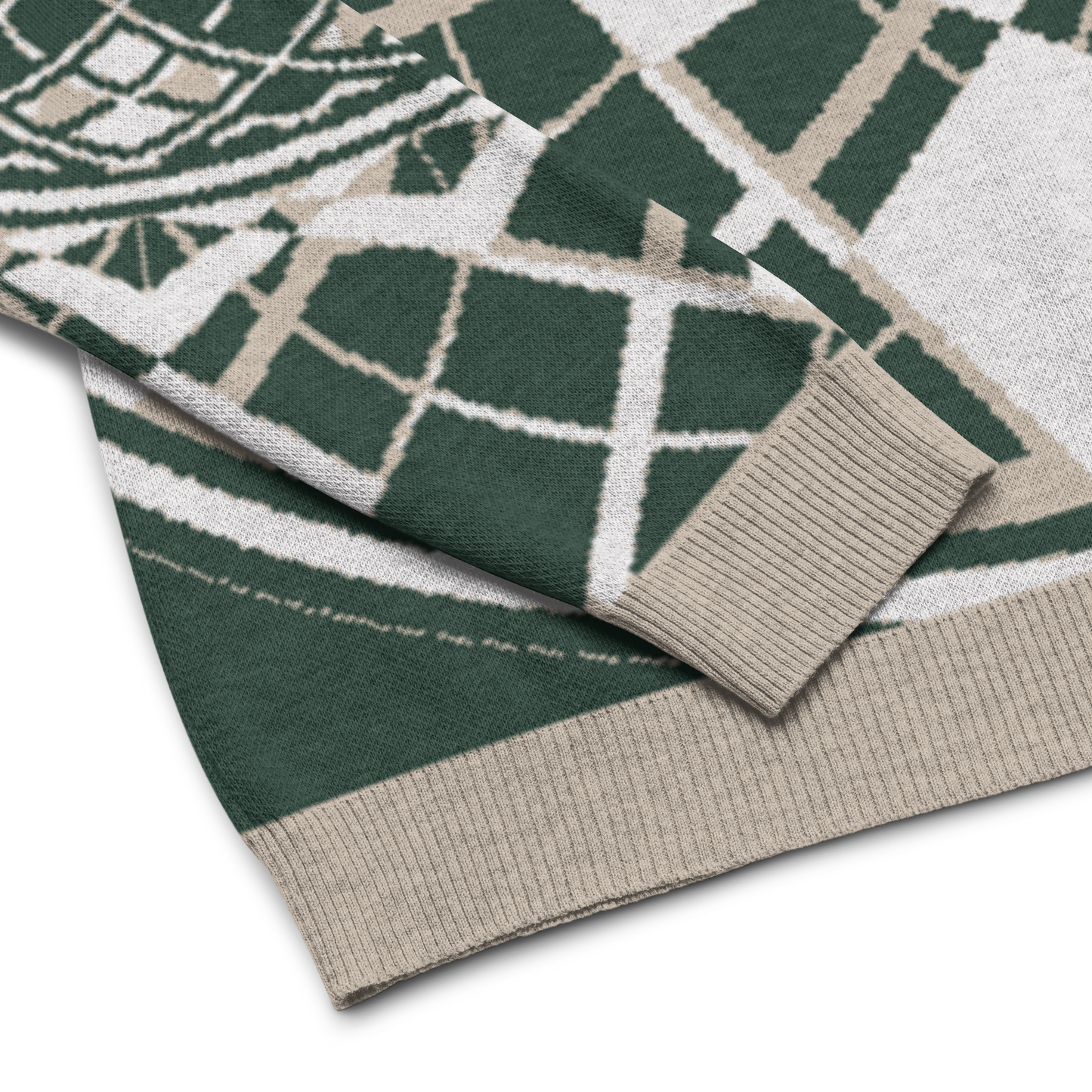 Mystic Metamorphic EarthTone | Knitted Crew Neck Sweater