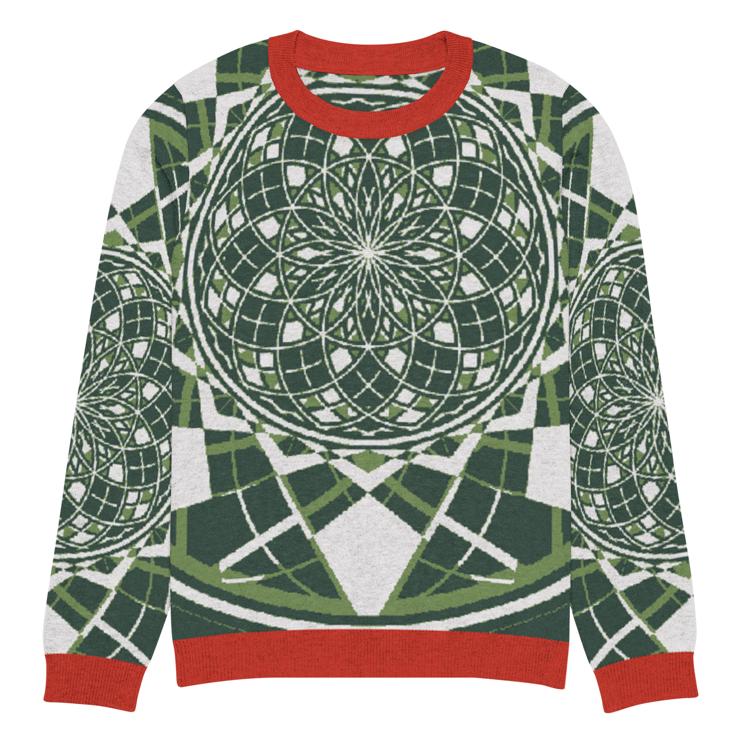 Mystic Metamorphic Candy | Knitted Crew Neck Sweater
