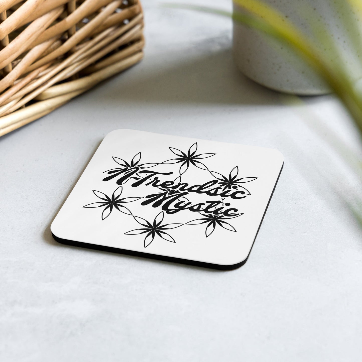 Mystic Emblem - Cork-Back Coaster