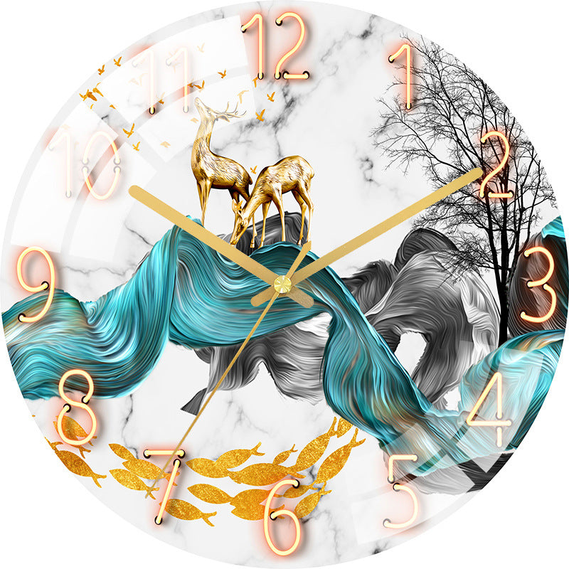 Living Room Home Wall Clock Creative Fashion