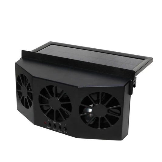 Solar Car Window Cooling Fan
