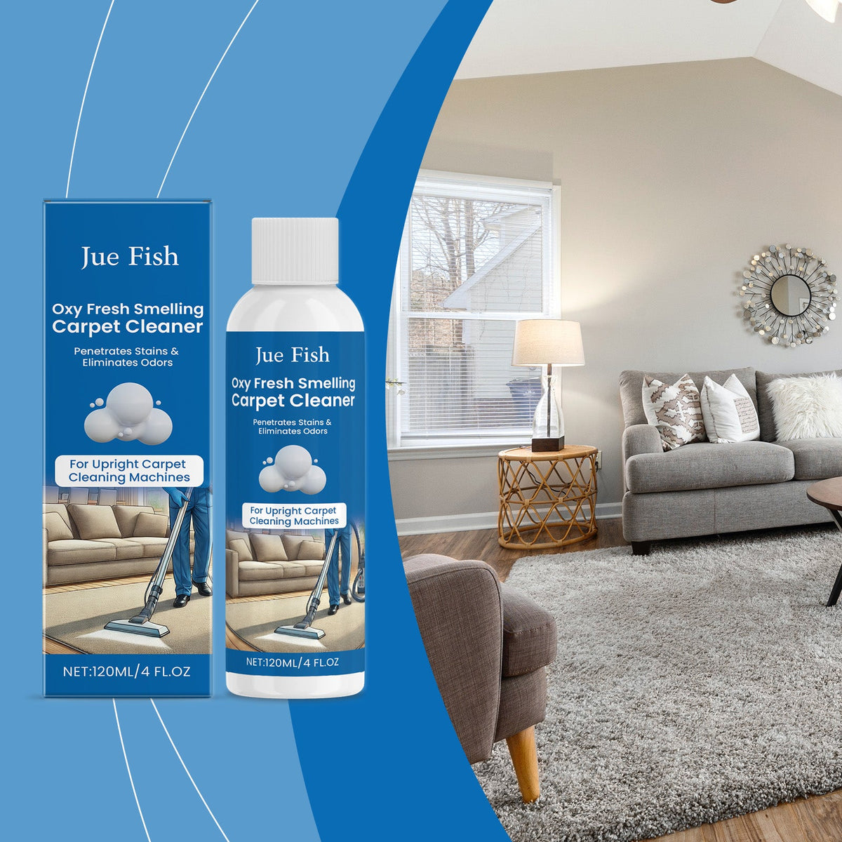 Carpet Cleaner 120ml-box