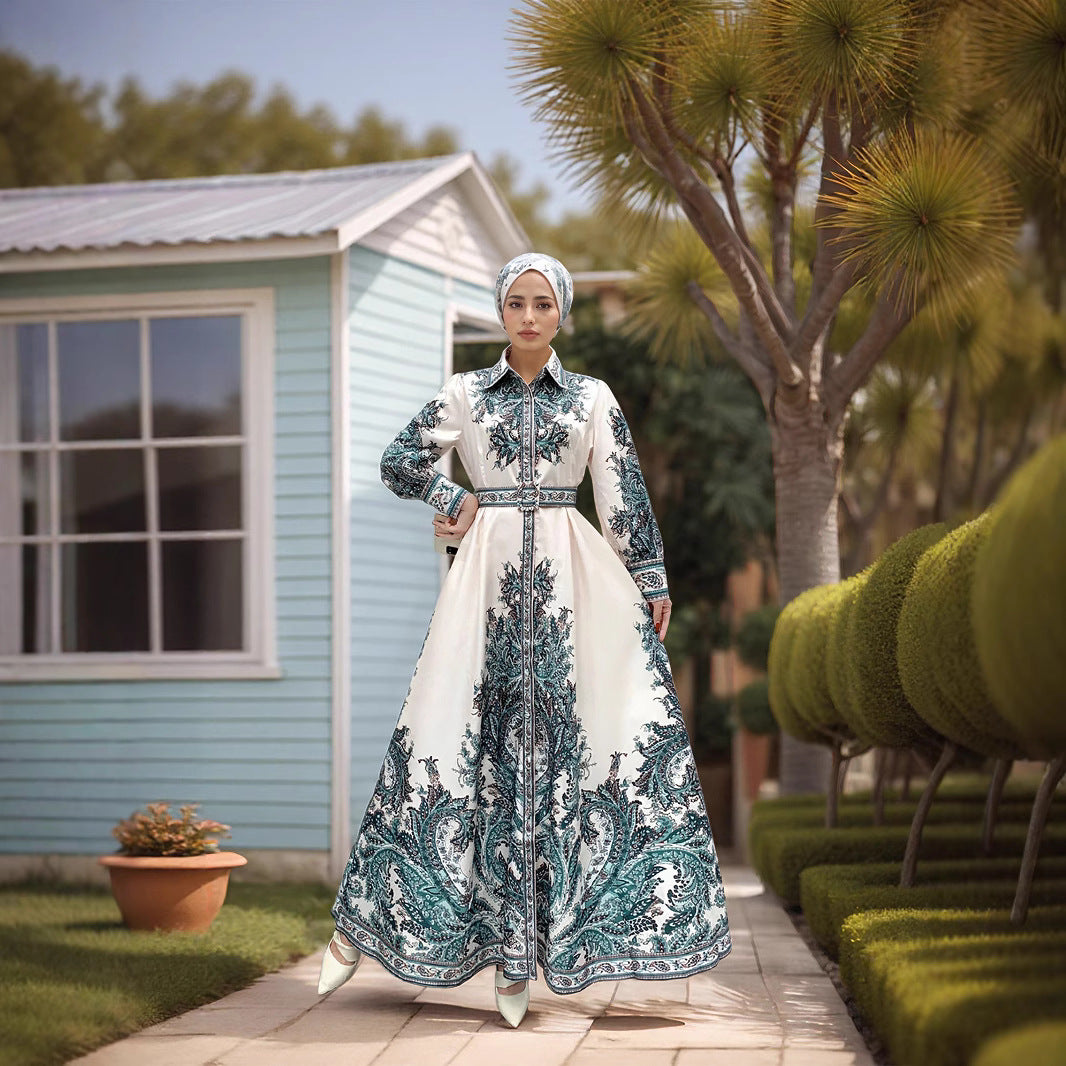 Fashion Printing Dress Women