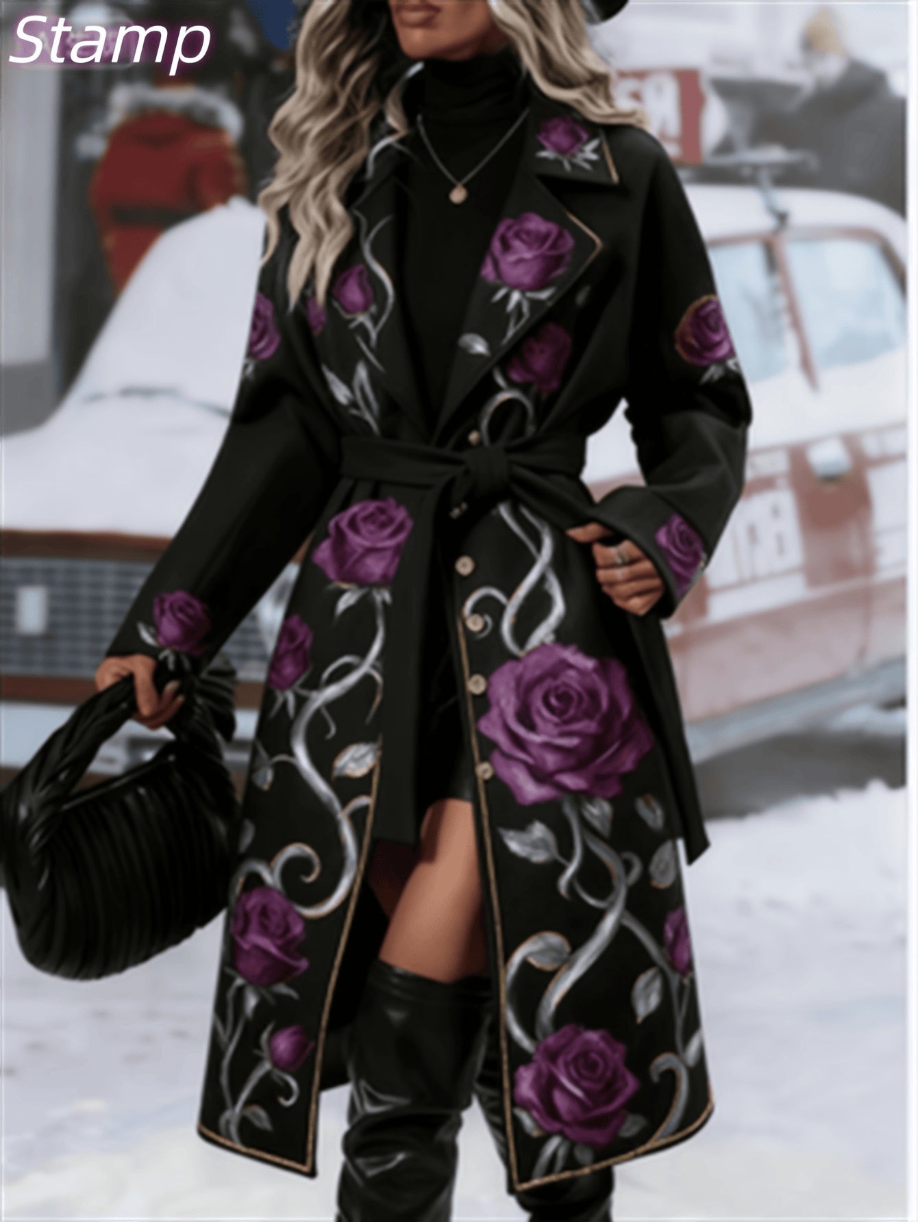 Fashionable Casual Long Coat