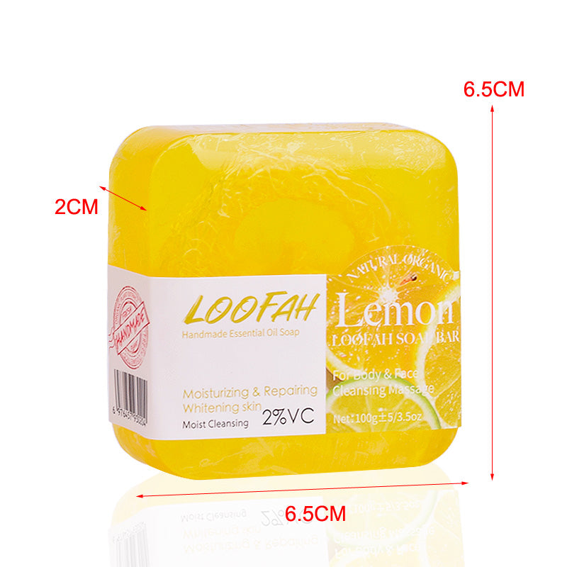Lemon And Loofah Soap