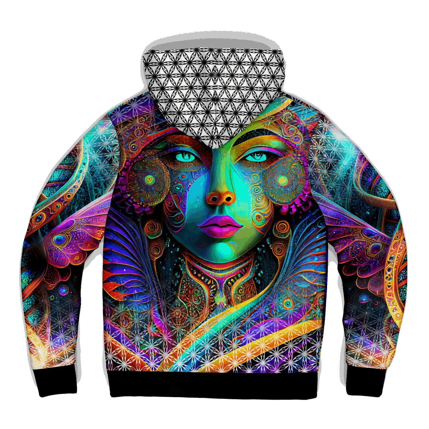 Euphonic Restoration - Sacred Heart Microfleece Zip Hoodie