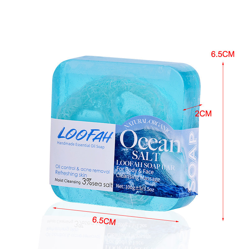 Sea Salt Luffa Soap