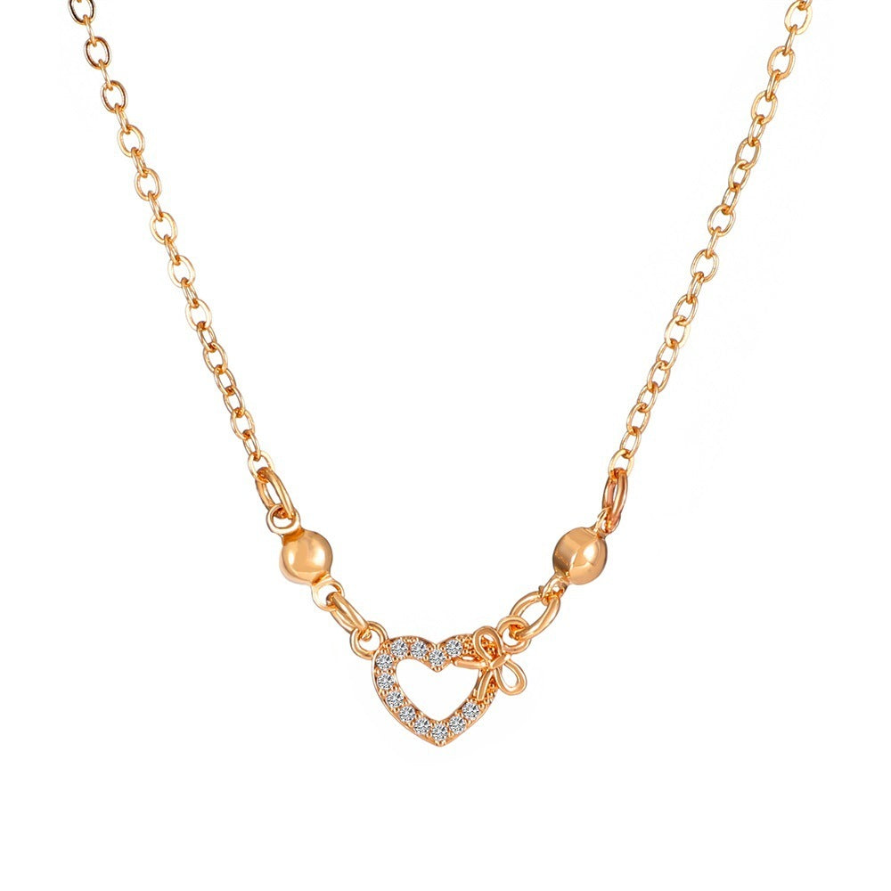 Women's Fashionable Temperament Butterfly Tassel Necklace