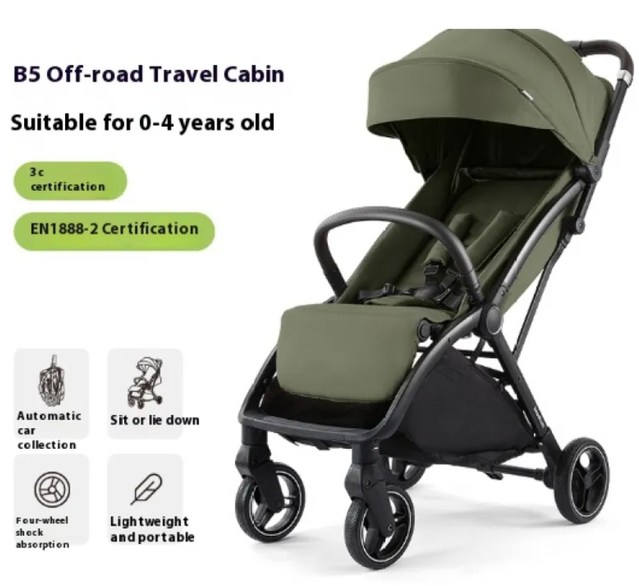 Lightweight Folding Baby Stroller