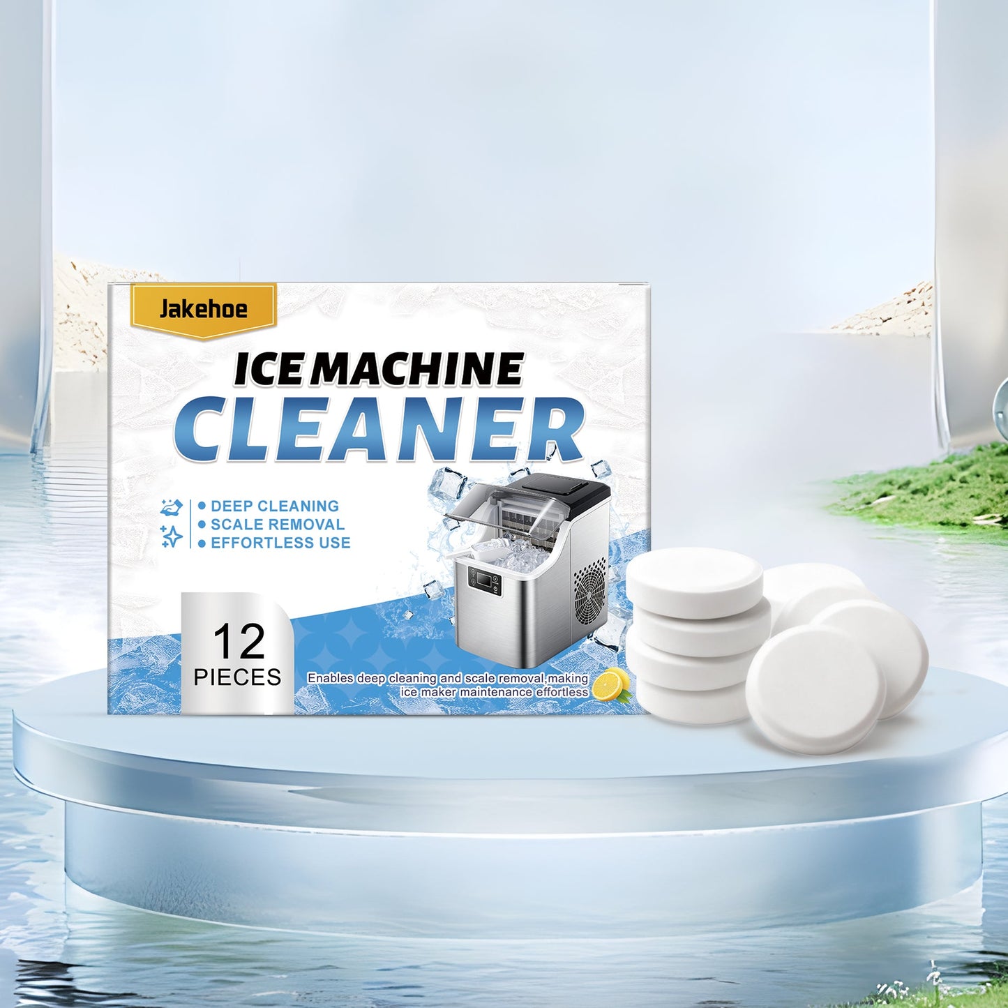 Ice Maker Cleaning Sheet 12pcs1box