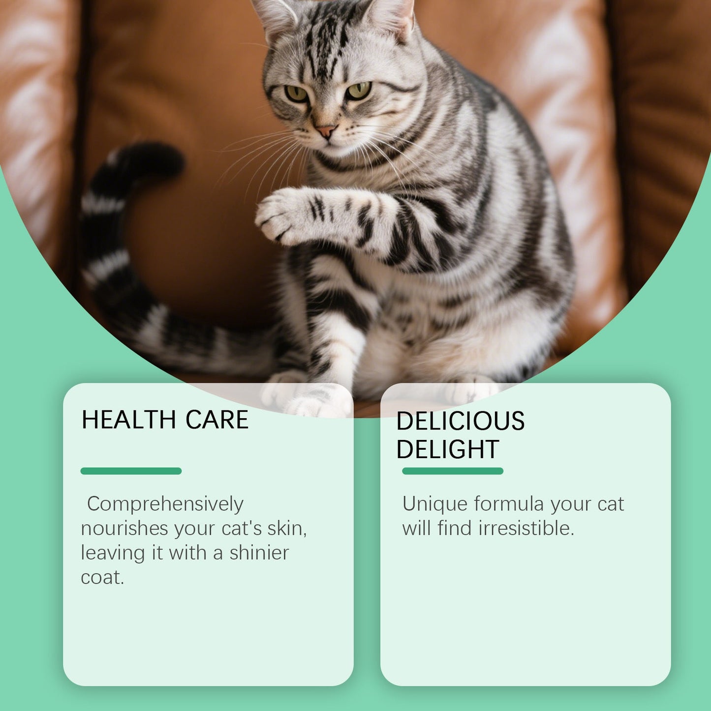 Kriath Cat Fur Care Chewable Tablets, A Supplement For Daily Care That Cares For The Shine Of The Fur And The Skin Of Pets
