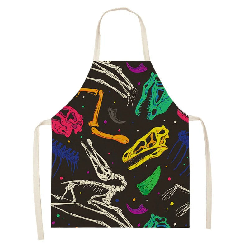 Cotton And Linen Kitchen Household Daily Use Sleeveless Coverall