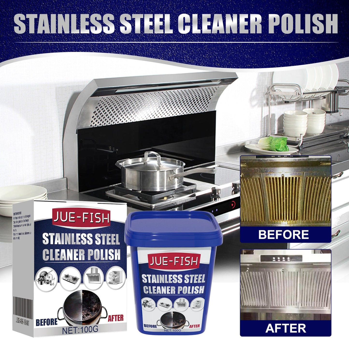 Stainless Steel Cleaning Paste