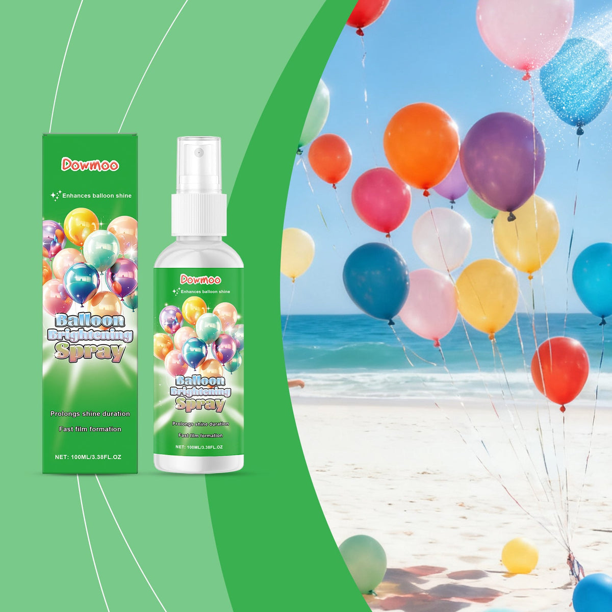 Balloon Brightening Spray  1 00ml 1box