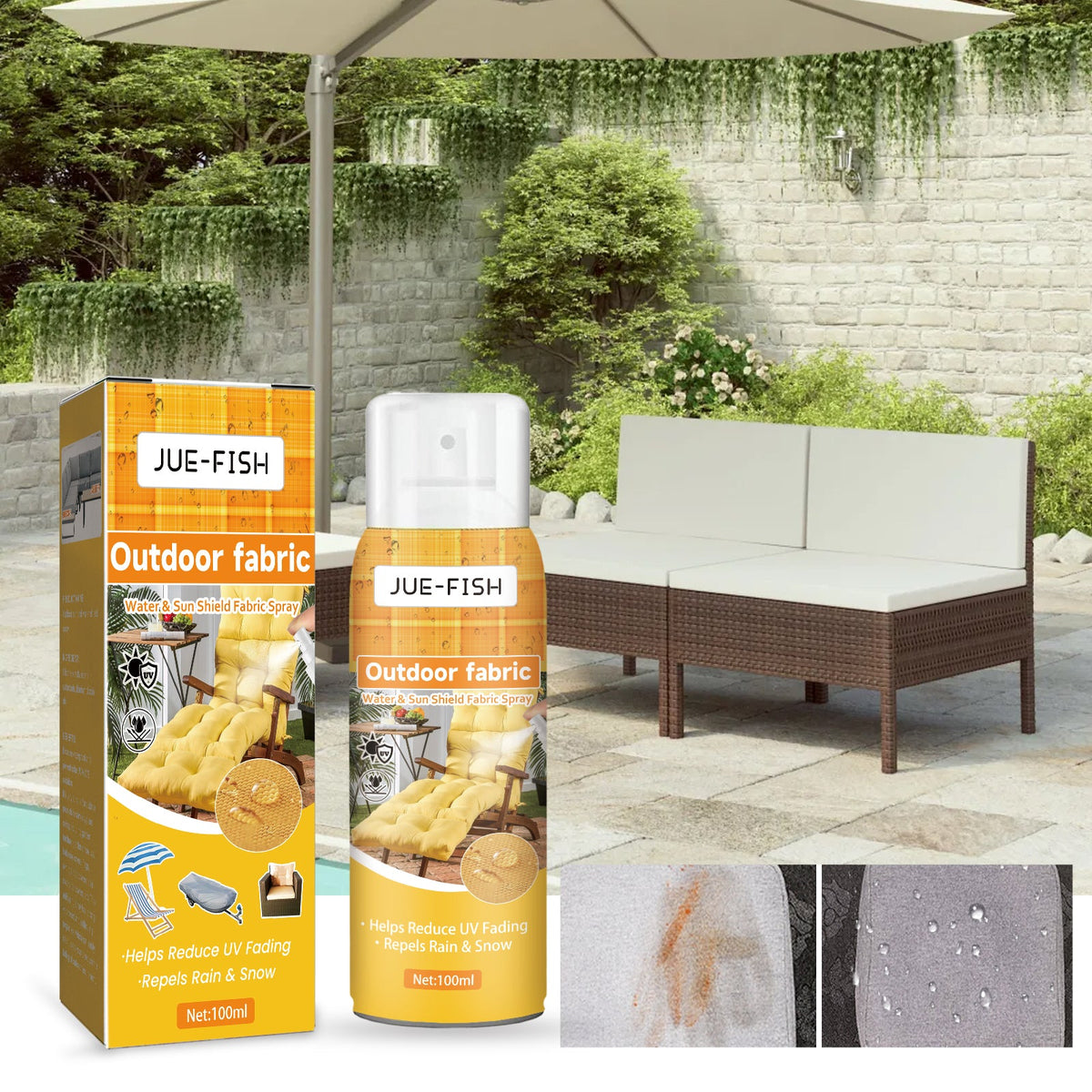 Outdoor Waterproof Sunscreen Fabric Spray 1 0 0ml-box