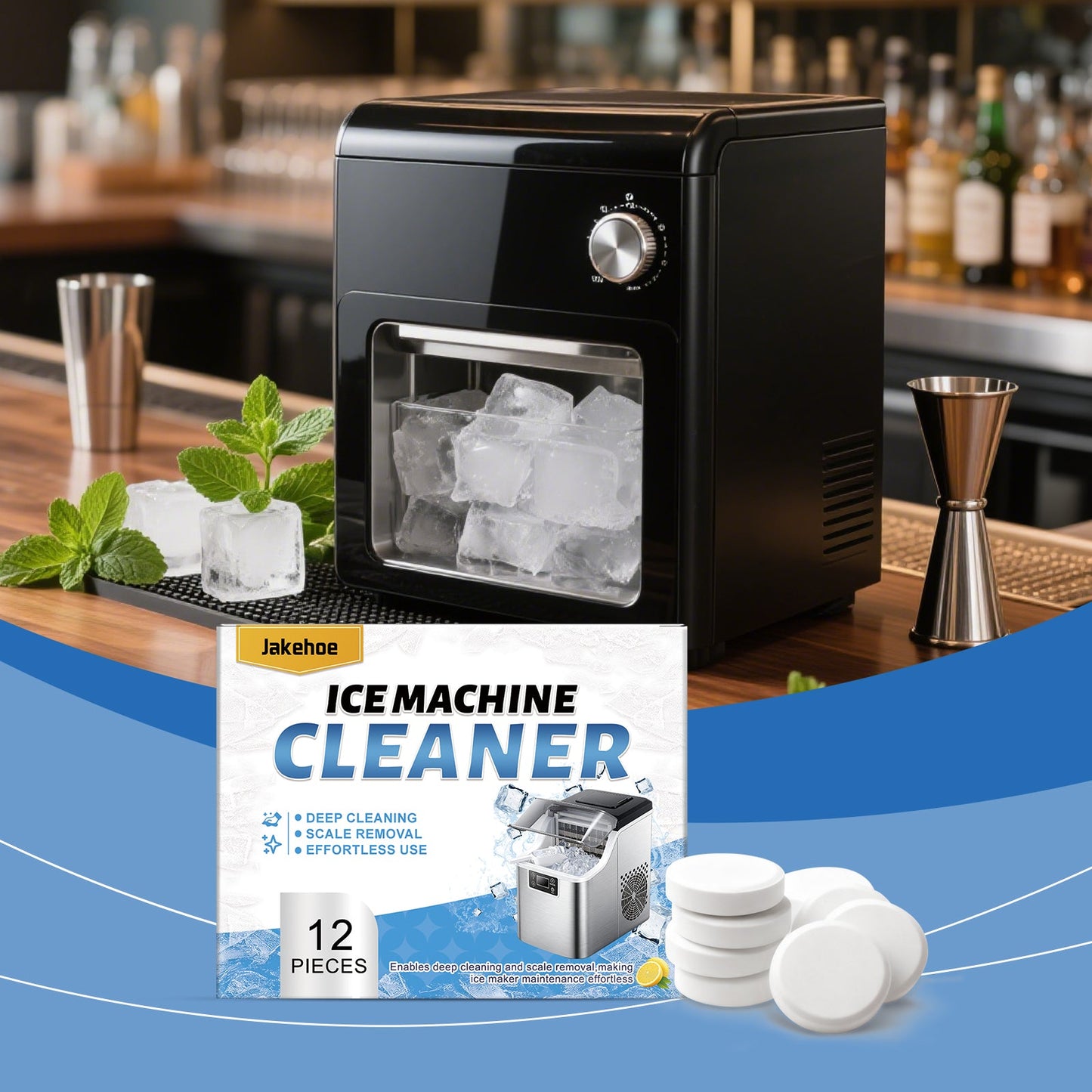 Ice Maker Cleaning Sheet 12pcs1box